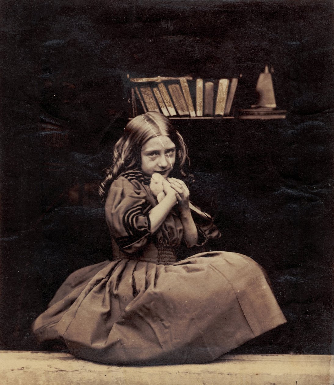 鳩を持つ少女 | アートプリント